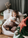 Beanbag Chair Cream White - WigiWama