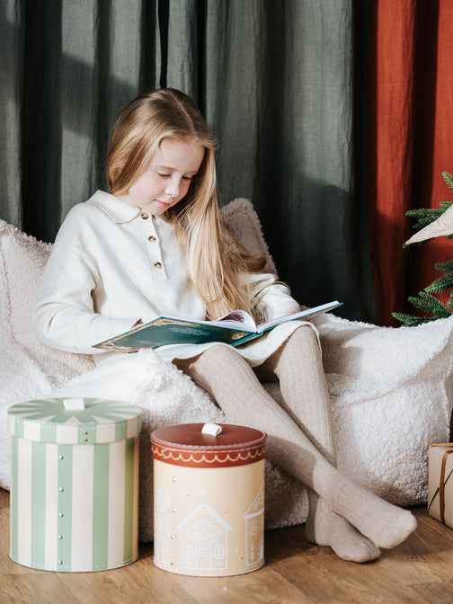 Beanbag Chair Cream White - WigiWama