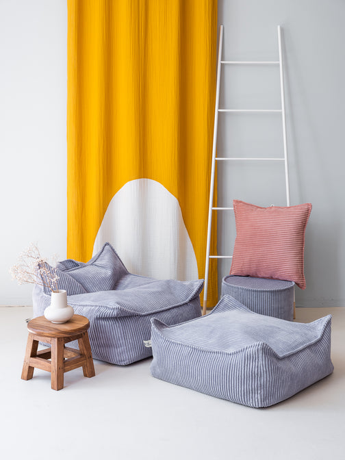 Beanbag Chair Blueberry Blue - WigiWama
