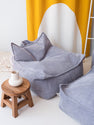 Beanbag Chair Blueberry Blue - WigiWama