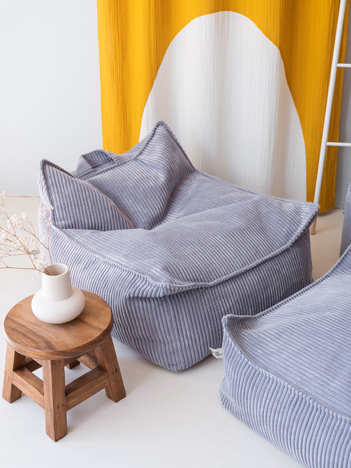 Beanbag Chair Blueberry Blue - WigiWama