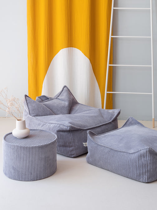 Beanbag Chair Blueberry Blue - WigiWama