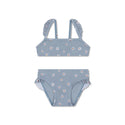 Daisy Flower Blauw Meisjes UV Bikini