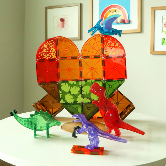 MagnaTiles Dino World 40 piece set