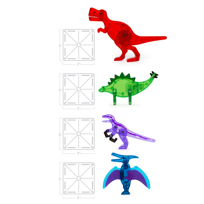 MagnaTiles Dino World 40 piece set