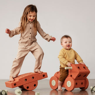 Modu Dreamer Set - Burnt Orange / Dusty Green
