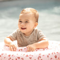 Leopard Oudroze Baby Float 0-1 jaar