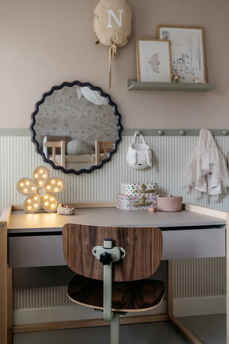 Basic Bureau met lades - Truffel