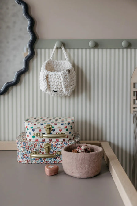 Basic Bureau met lades - Truffel