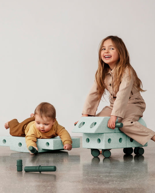 Modu Explorer Set - Ocean Mint / Forest Green
