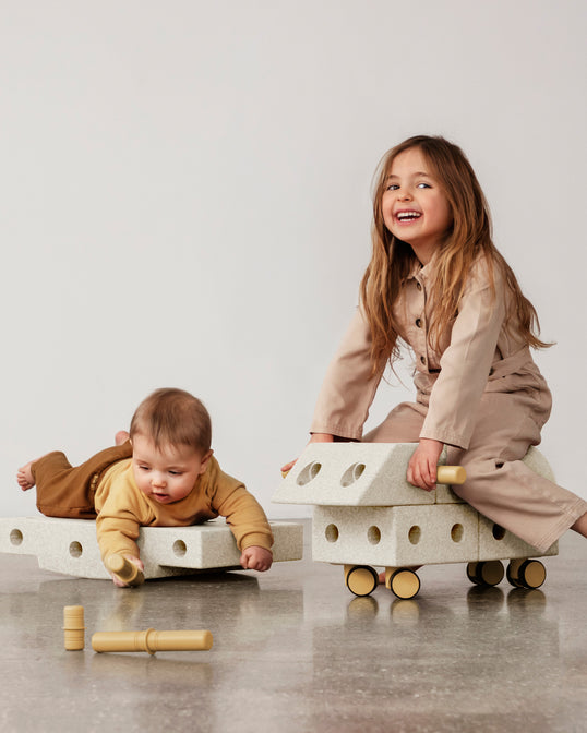 Modu Explorer Set - Sand Grey / Honey Yellow