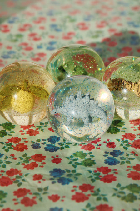 Lot de 2 balles rebondissantes Dino