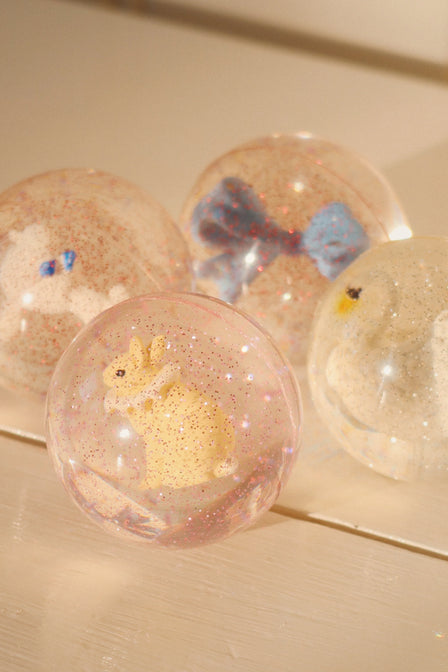 Stuiterballen Bunny/Panda - Set van 2