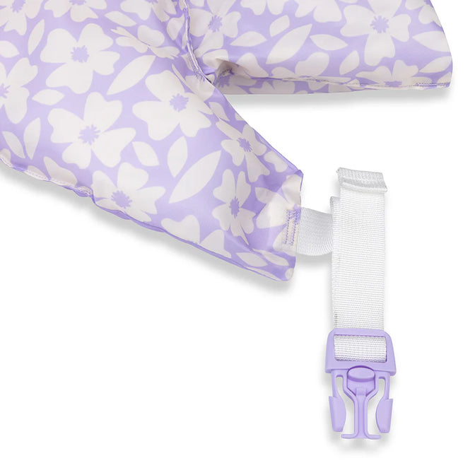 Paarse Flower Puddle Jumper 2-6 jaar