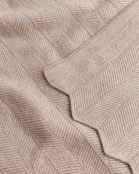 Couverture Frankie Crème - Hvid