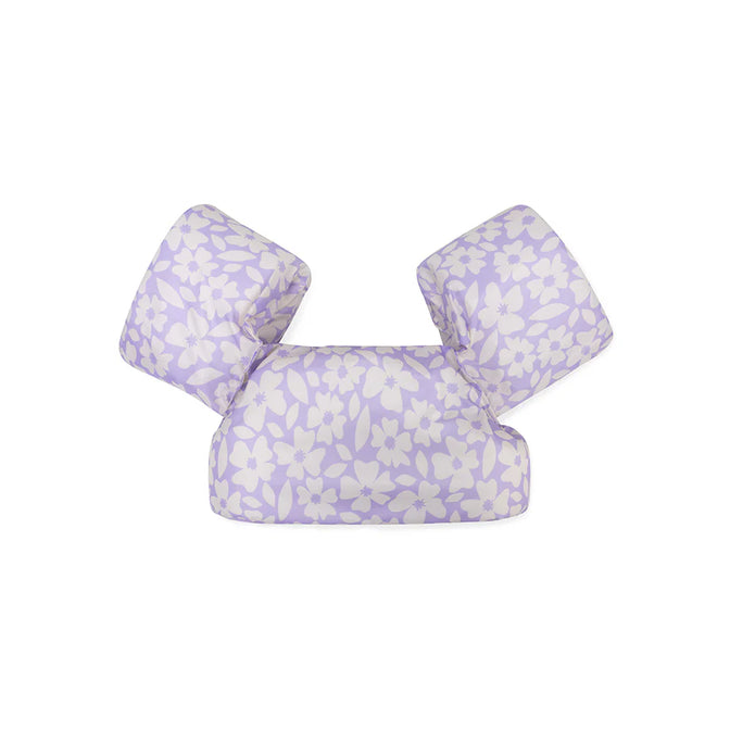 Paarse Flower Puddle Jumper 2-6 jaar