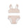 Leopard Beige Girls UV Bikini