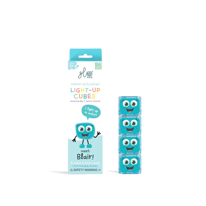 Light up cubes Blair 4 stuks - Glo Pals