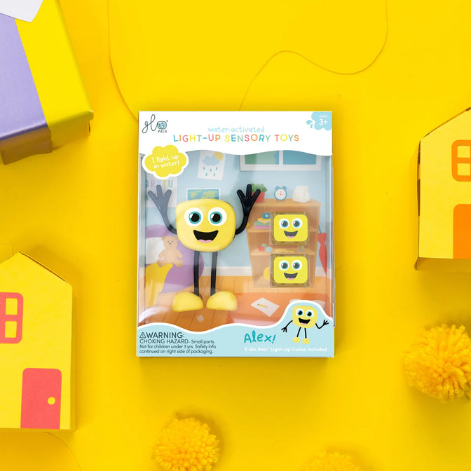 Light up cubes Alex Character - Glo Pals