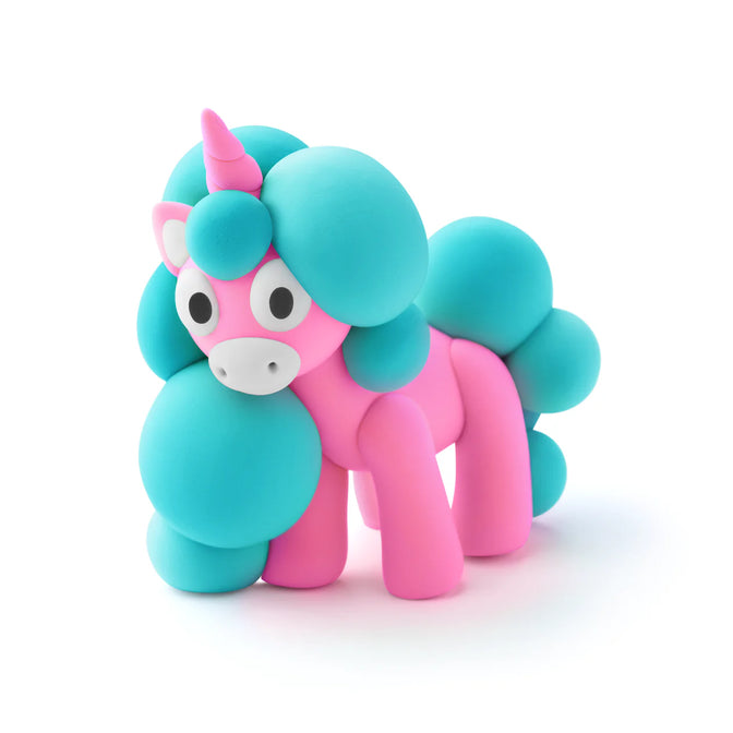 HeyClay - Rainbow Unicorn Cloudy 3 stuks