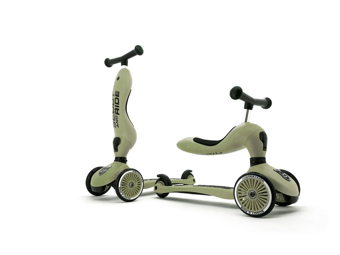 Step Highwaykick 1 Olive - SCOOT AND RIDE