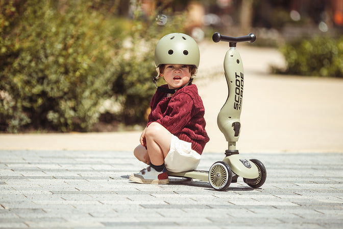 Step Highwaykick 1 Olive - SCOOT AND RIDE