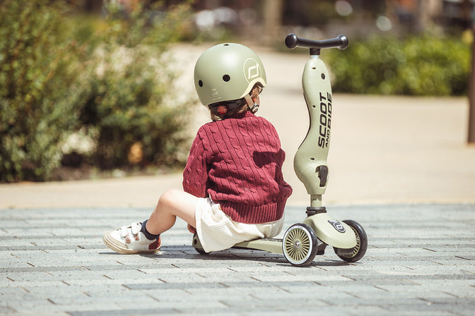 Step Highwaykick 1 Olive - SCOOT AND RIDE