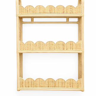 Rotan boekenrekje wandrek