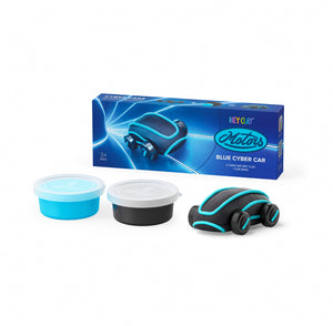 HeyClay - Cyber Car Blue 2 stuks