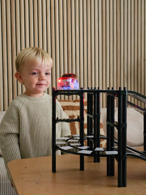 Racebaan zwart 70 stuks - COBLO