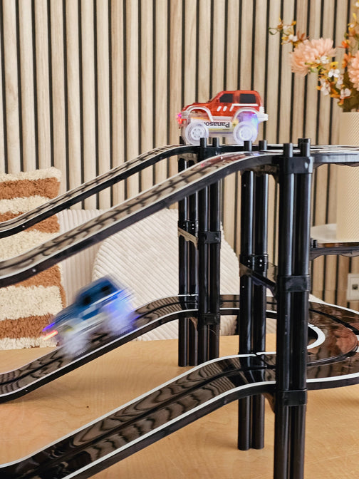 Racebaan zwart 70 stuks - COBLO