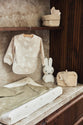 Slab Waterproof Met Mouw MiffySnuffy Nougat - Jollein