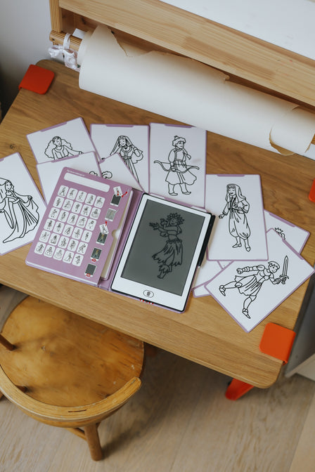 MINI Drawing Tablet Oceans &amp; Pirates - KIDYWOLF 