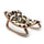 Wipstoel Levo Natural Wood Walnoot - Leopard