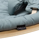 Wipstoel Levo Natural Wood Walnoot - Blauwgrijs