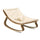 Wipstoel Levo Natural Wood Walnoot - Organic Milk