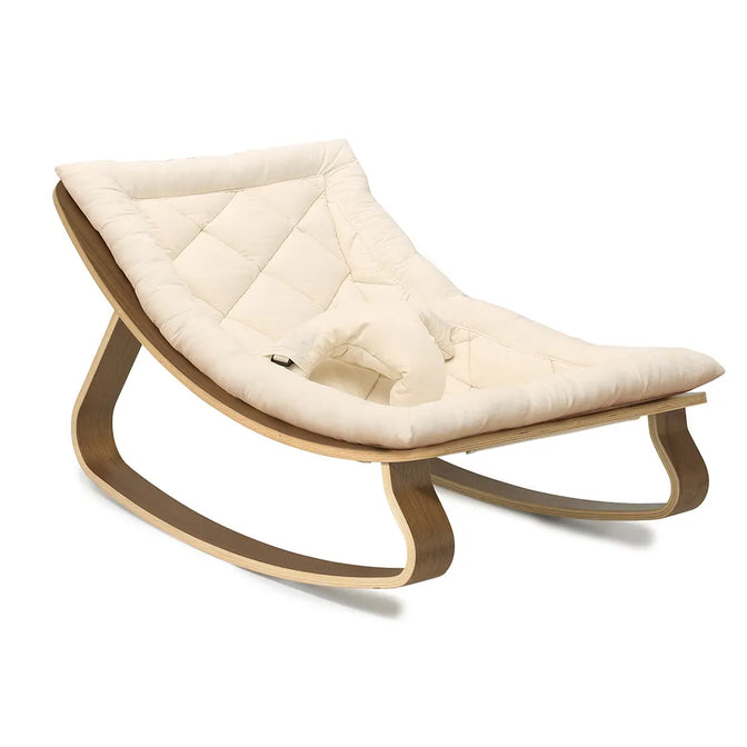Wipstoel Levo Natural Wood Walnoot - Organic Milk