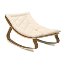 Wipstoel Levo Natural Wood Walnoot - Organic Milk