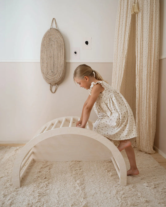 Houten Klimboog LUOTO II Wit - Fitwood