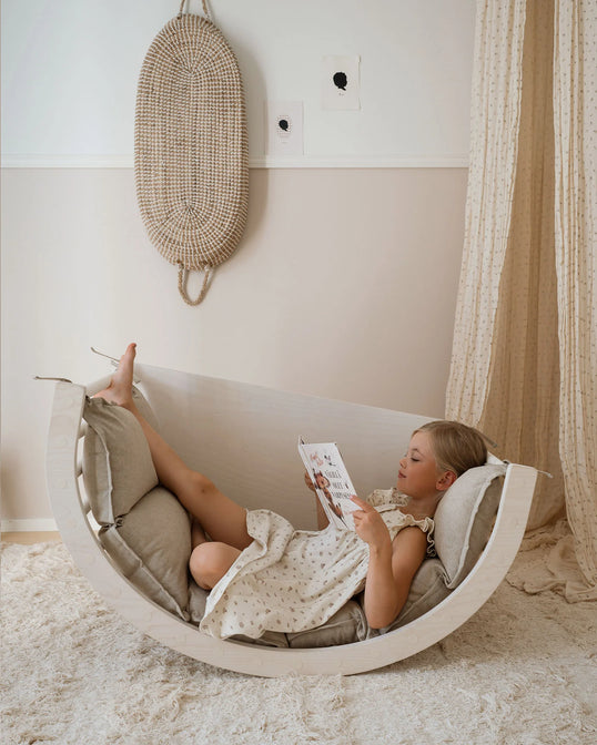 Houten Klimboog LUOTO II Wit - Fitwood