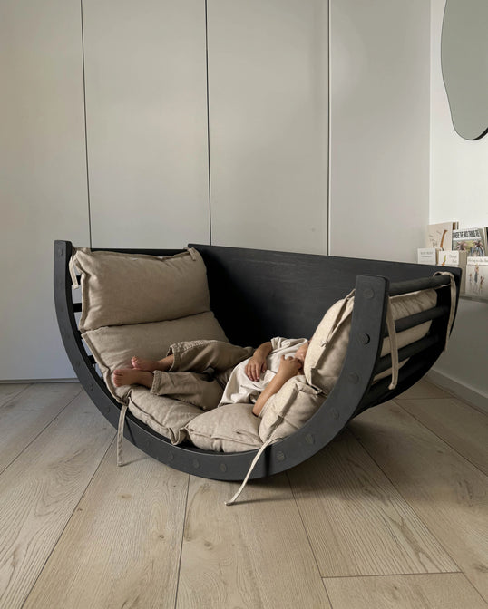 Houten Klimboog LUOTO II Zwart - Fitwood