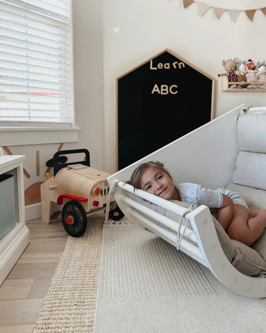 Houten Klimboog LUOTO II Wit - Fitwood