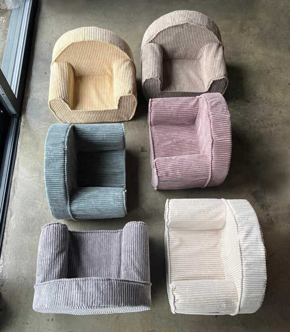 Rib Chair Peppermint Green - mit gesticktem Namen