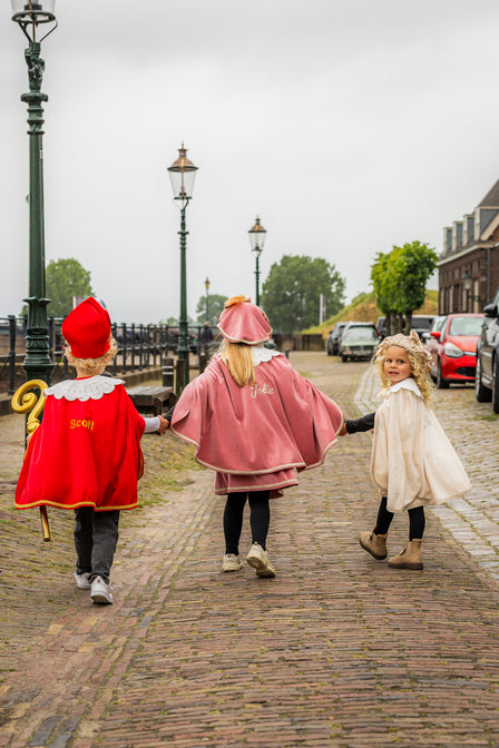 Pietenmuts Gepersonaliseerd – Creme met Strik