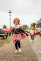 Pietenmuts Gepersonaliseerd – Oudroze met strik