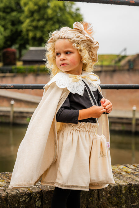 Pietenmuts Gepersonaliseerd – Creme met Strik