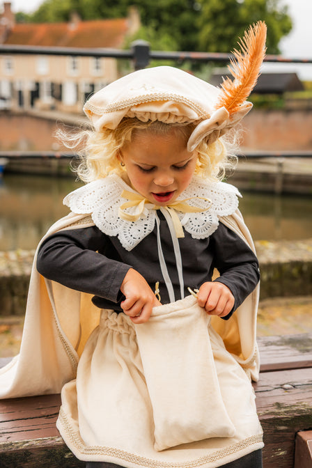 Pietenmuts Gepersonaliseerd – Creme met Strik