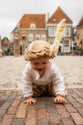 Pietenmuts Gepersonaliseerd – Beige met Strik