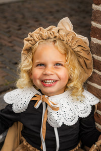 Pietenmuts Gepersonaliseerd – Beige met Strik