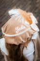 Pietenmuts Gepersonaliseerd – Beige met Strik